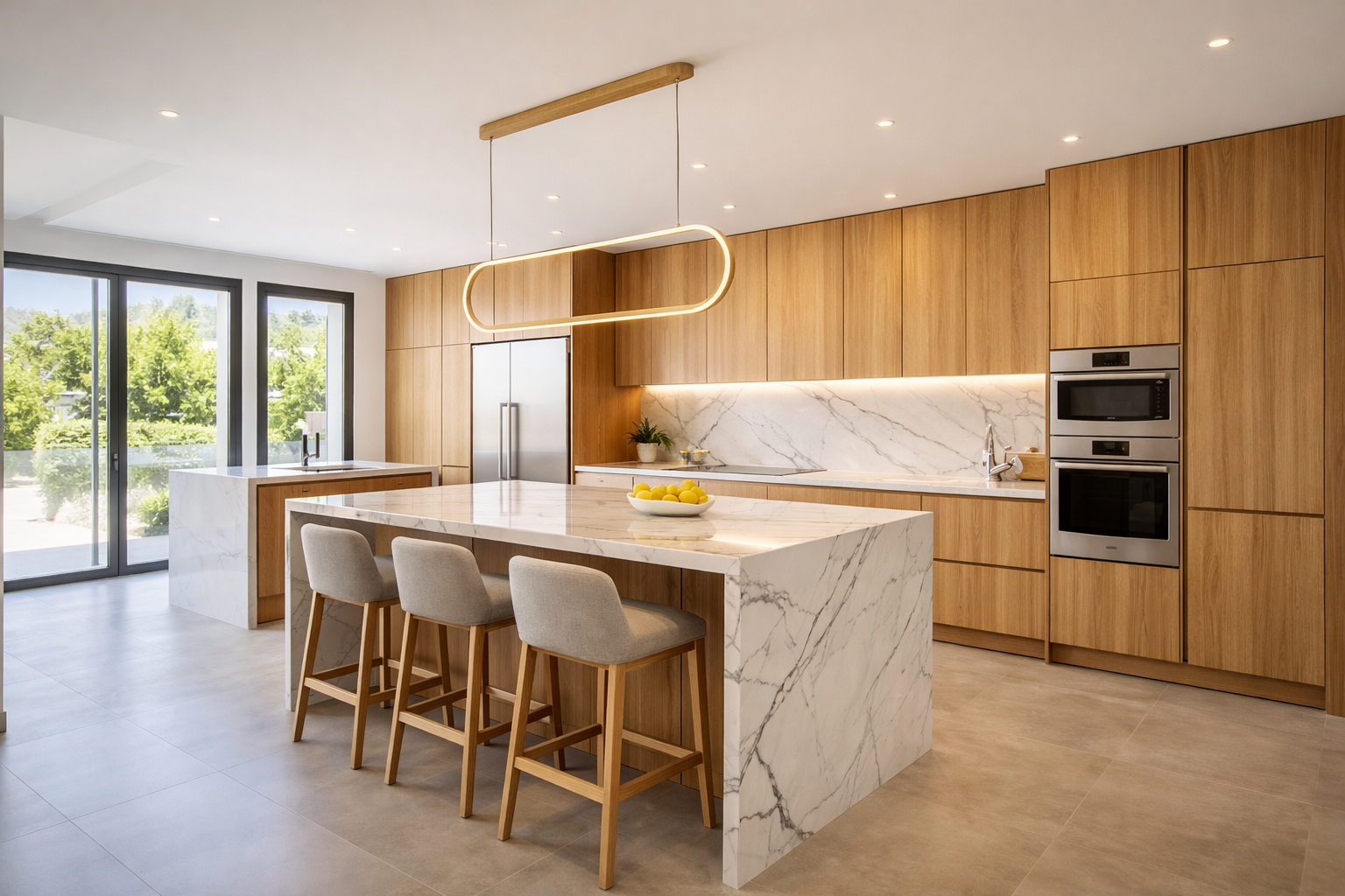 Reforma moderna de cocina en Valencia